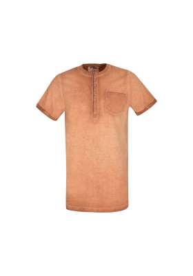 تی شرت یقه گرد قاپک باریک آستین دوبل دمپا هلال