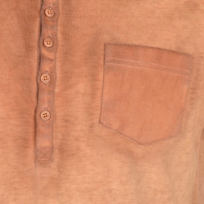 تی شرت یقه گرد قاپک باریک آستین دوبل دمپا هلال