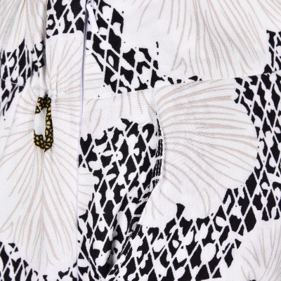 شلوار واید پارچه ای گلدار ELIMA