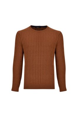 بافت یقه گرد مارپیچ