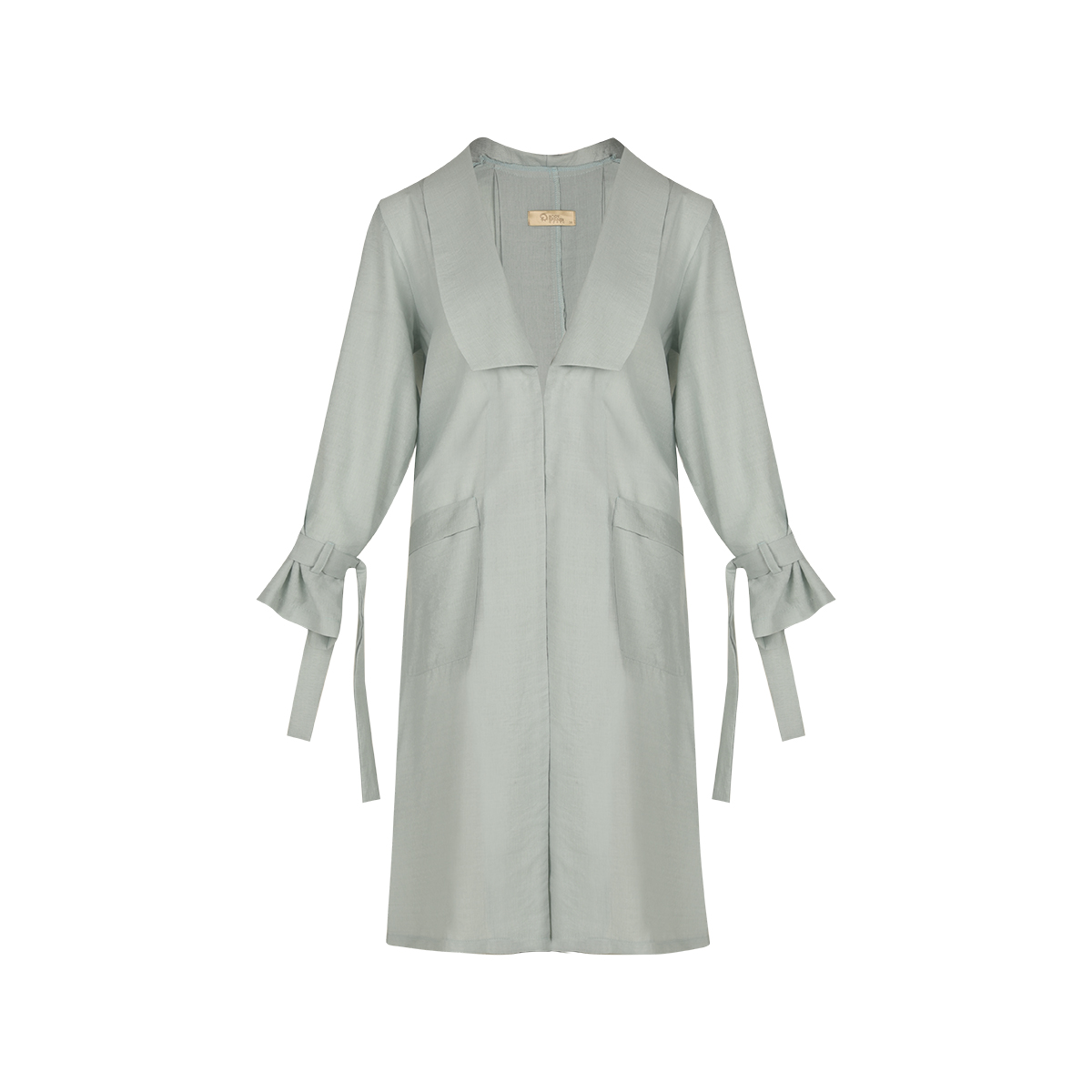 مانتو آستین برش چاک دار