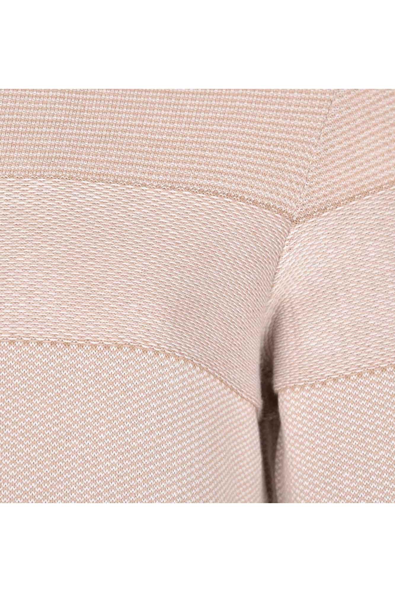 بافت یقه گرد ژاکارد ترکیبی