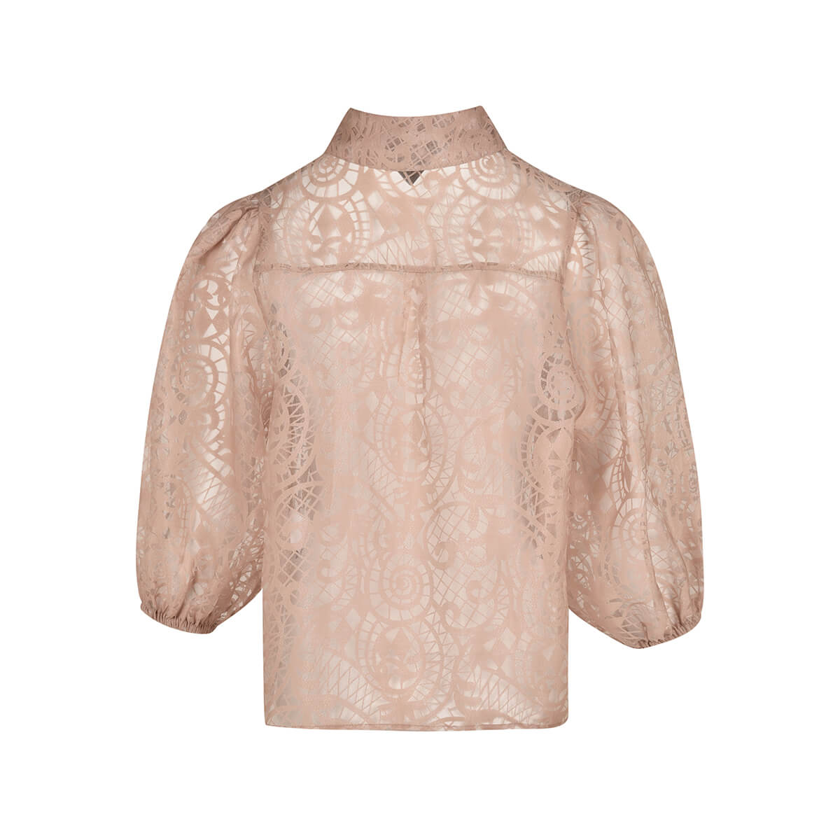 شومیز آستین پف دار مچ کش دار