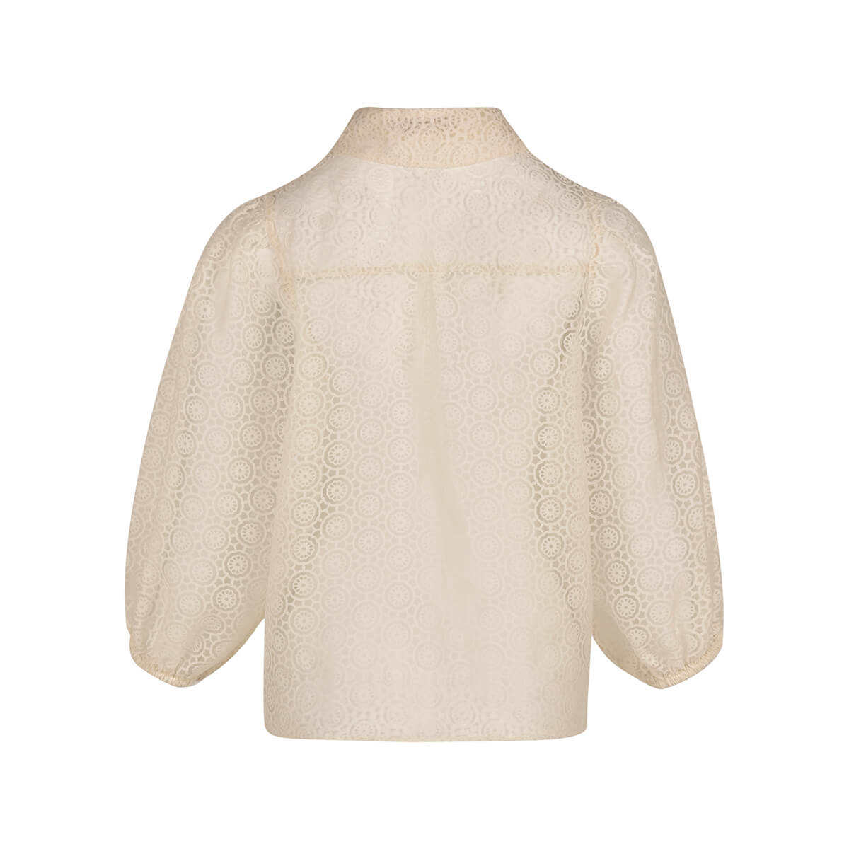 شومیز آستین پف دار مچ کش دار