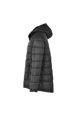 کاپشن کوتاه کلاهدار