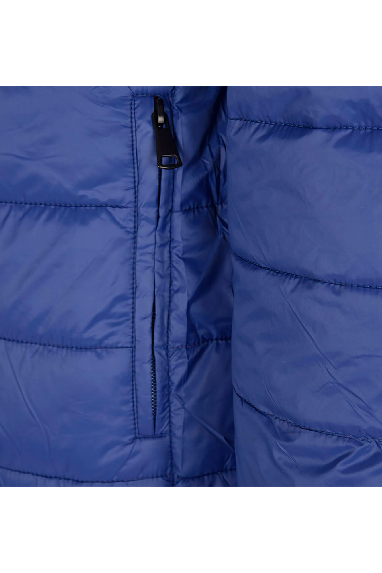 کاپشن کوتاه کلاهدار بادی تمام دوخت افقی آستر نارنگ