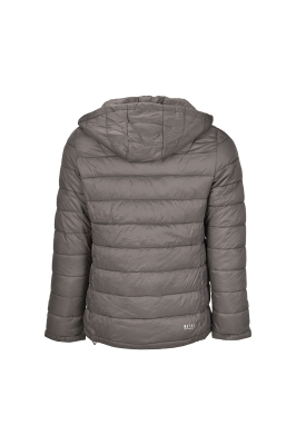 کاپشن کوتاه کلاهدار