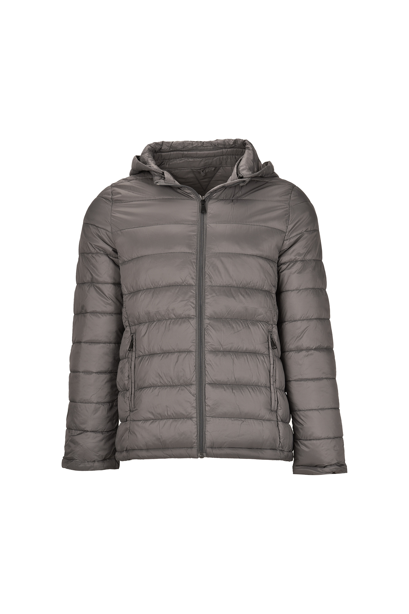 کاپشن کوتاه کلاهدار