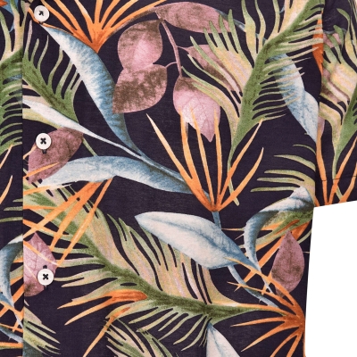 پیراهن مردانه آستین کوتاه هاوایی