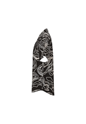 پیراهن مردانه آستین کوتاه هاوایی