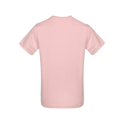 تی شرت یقه گرد صورتی