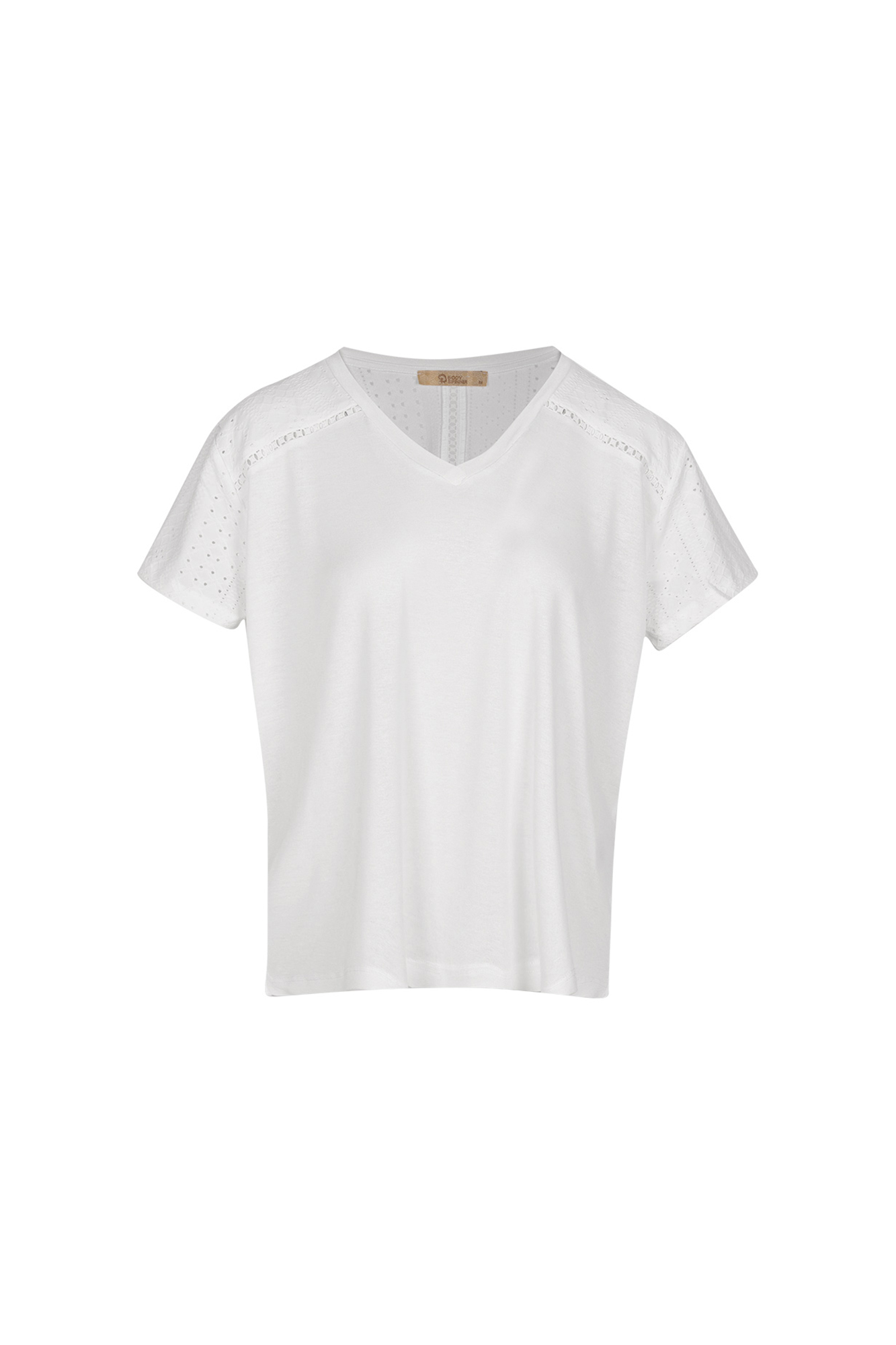 تی شرت زنانه آستین کوتاه یقه هفت