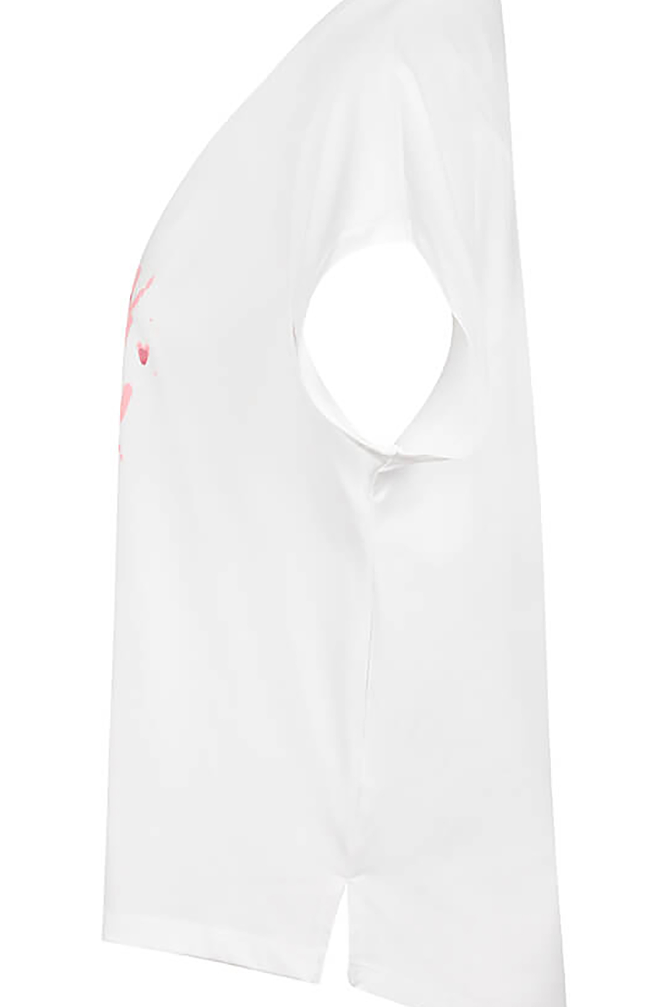 تی شرت یقه گرد چاپی زنانه