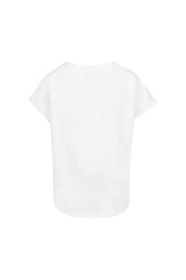 تی شرت یقه گرد چاپی زنانه