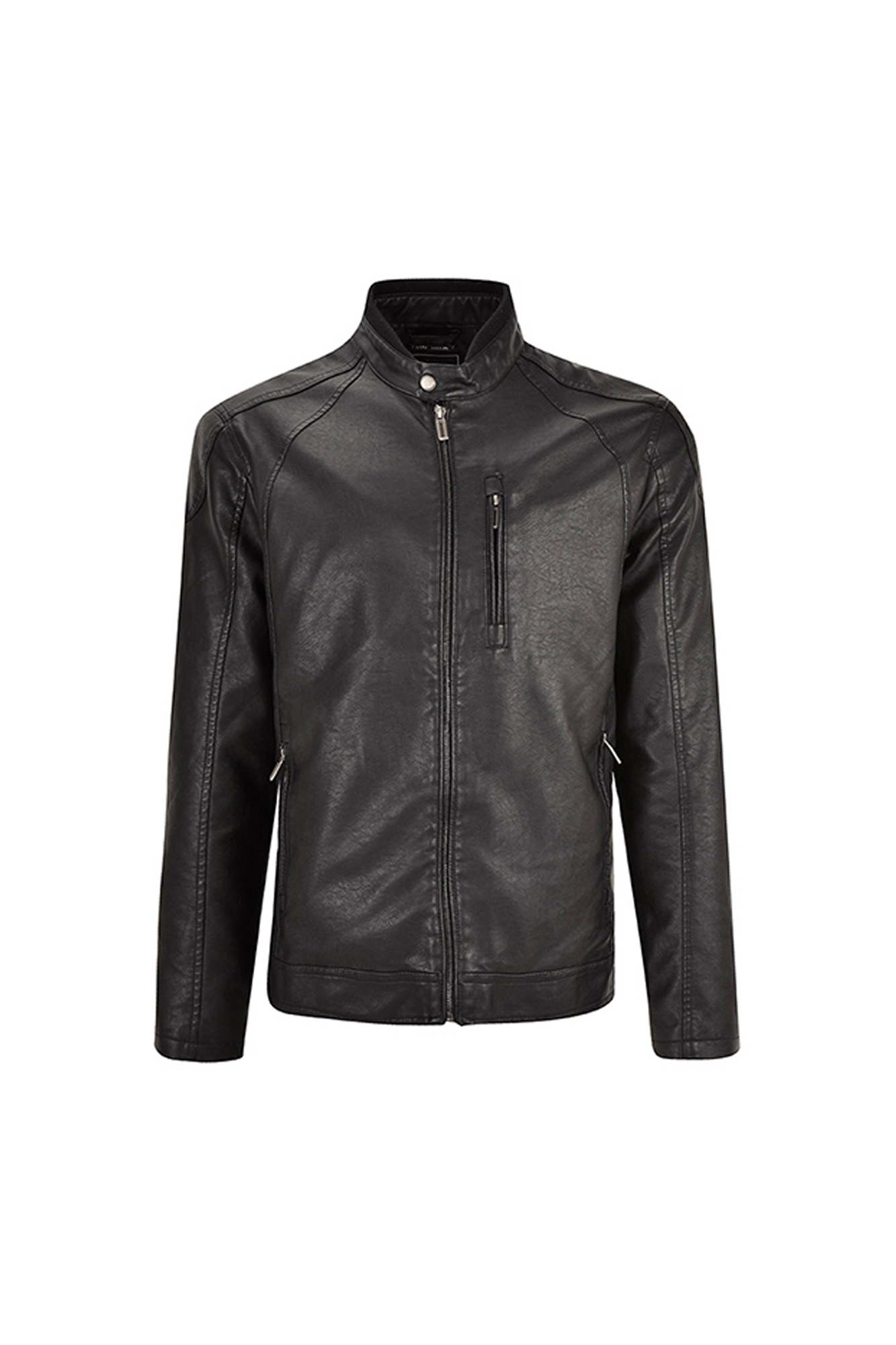 کاپشن چرم سرریپ نما