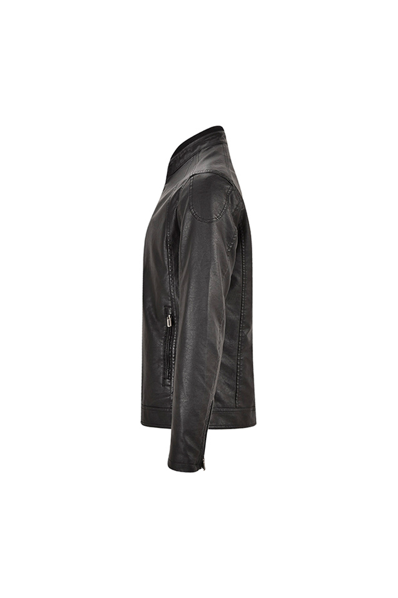 کاپشن چرم سرریپ نما