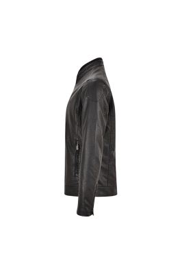 کاپشن چرم سرریپ نما