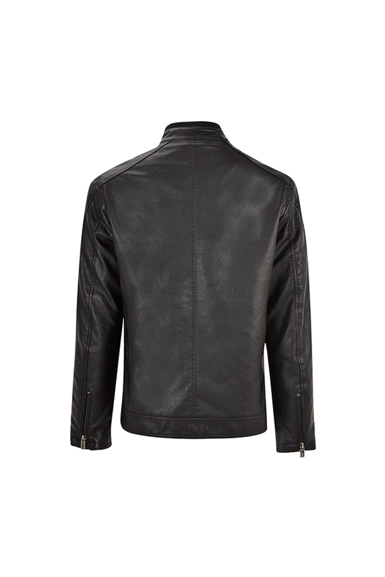 کاپشن چرم سرریپ نما