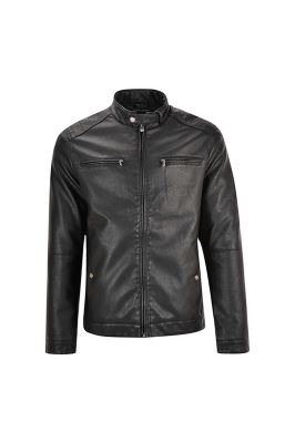 کاپشن چرم چهار جیب