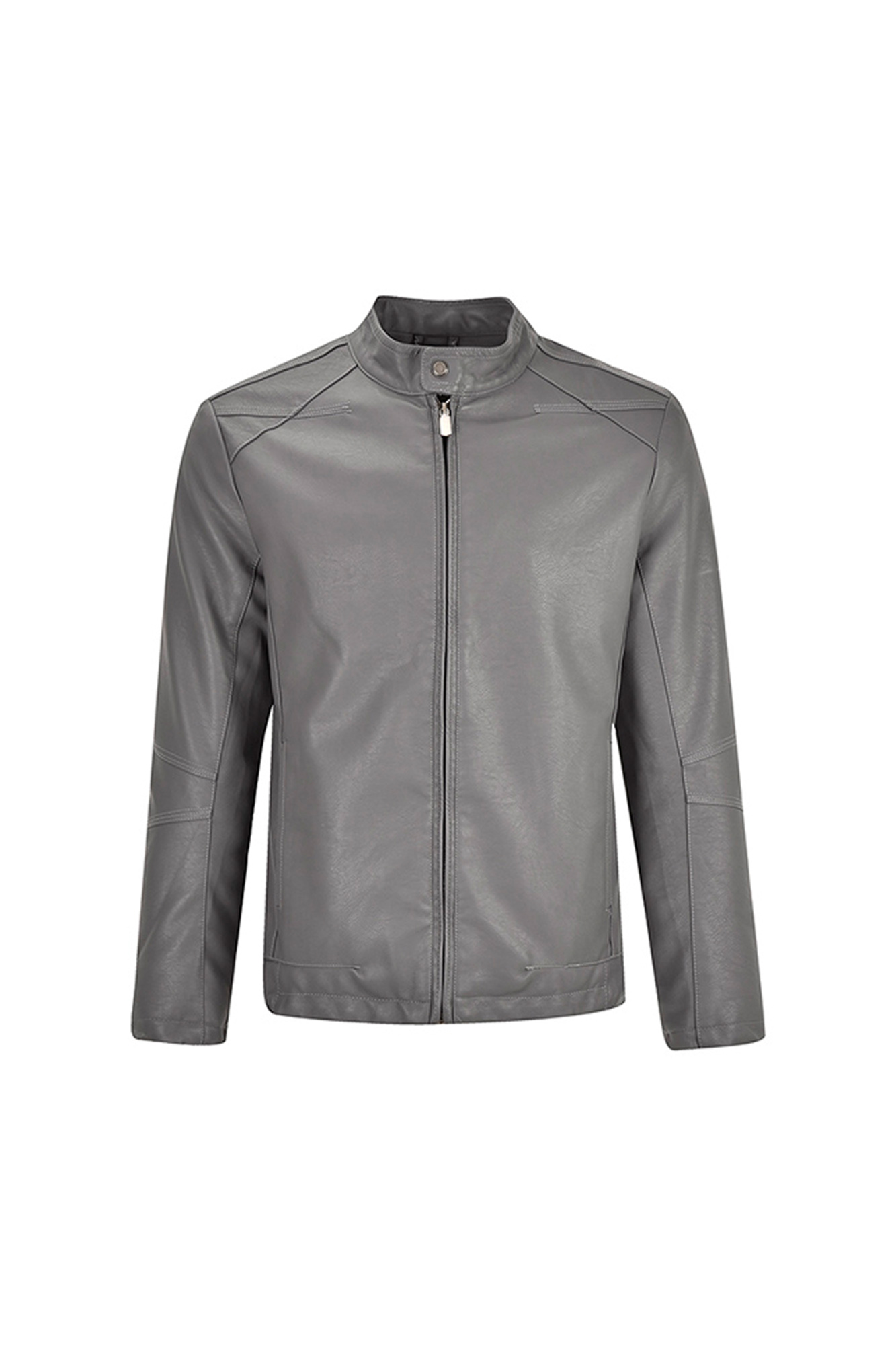 کاپشن چرم دو جیب مخفی