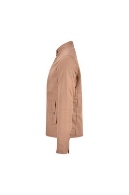 کاپشن چرم آستین زیپ دار