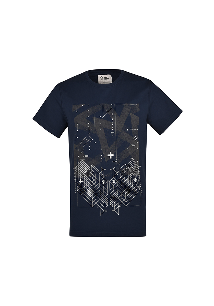 تی شرت یقه گرد چاپی