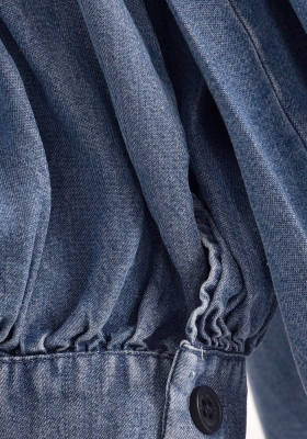 بلوز زنانه تنسل چیندار