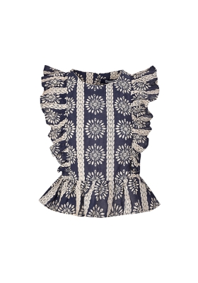 تاپ زنانه خامه دوزی