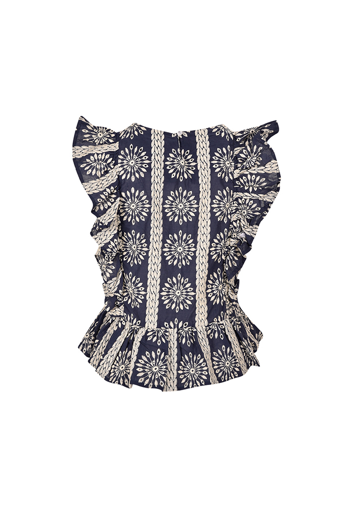 تاپ زنانه خامه دوزی