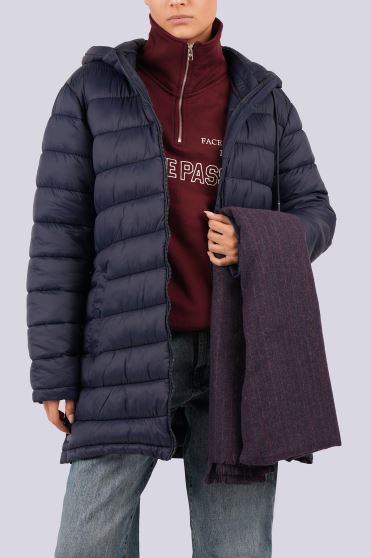 کاپشن بلند ساده زنانه