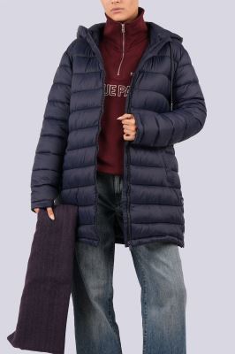 کاپشن بلند ساده زنانه