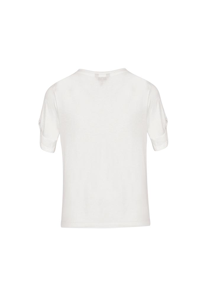 تی شرت زنانه آستین گره ای