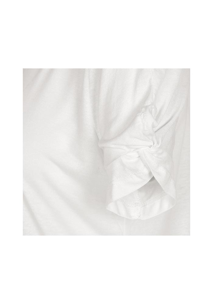 تی شرت زنانه آستین گره ای