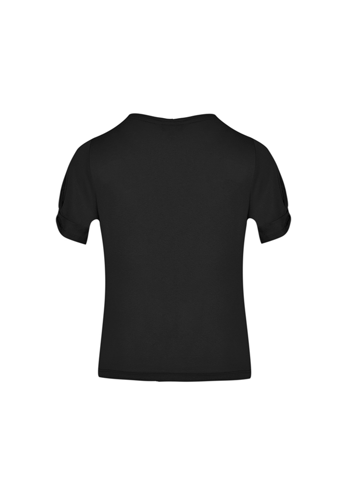 تی شرت زنانه آستین گره ای