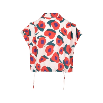 شومیز زنانه یقه شکاری