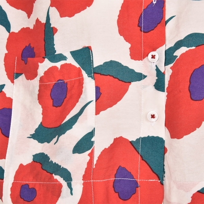 شومیز زنانه یقه شکاری