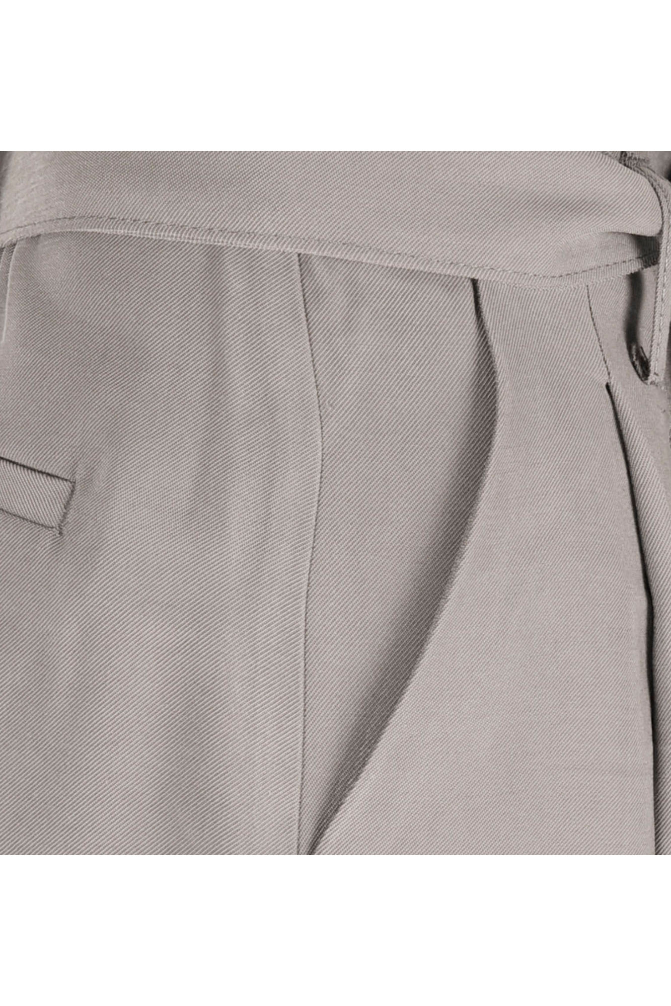 شلوارک کمربند دار فاق بلند