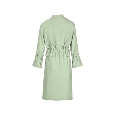 مانتو لیفه ای پهن یقه برگشته