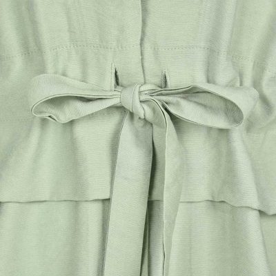 مانتو لیفه ای پهن یقه برگشته