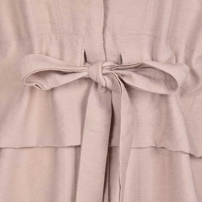 مانتو لیفه ای پهن یقه برگشته