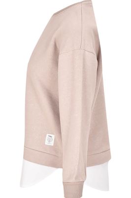 تی شرت یقه گرد آستین بلند زنانه