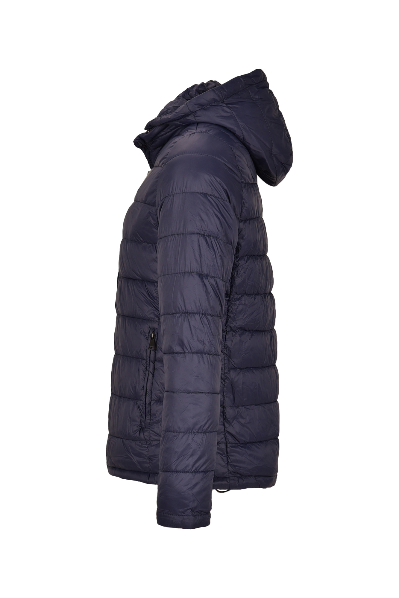 کاپشن کوتاه کلاهدار