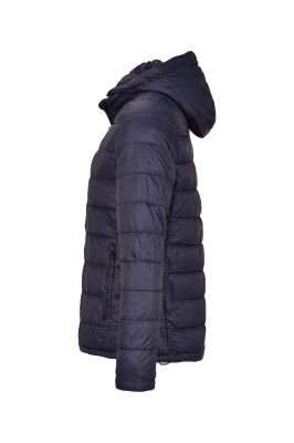 کاپشن کوتاه کلاهدار