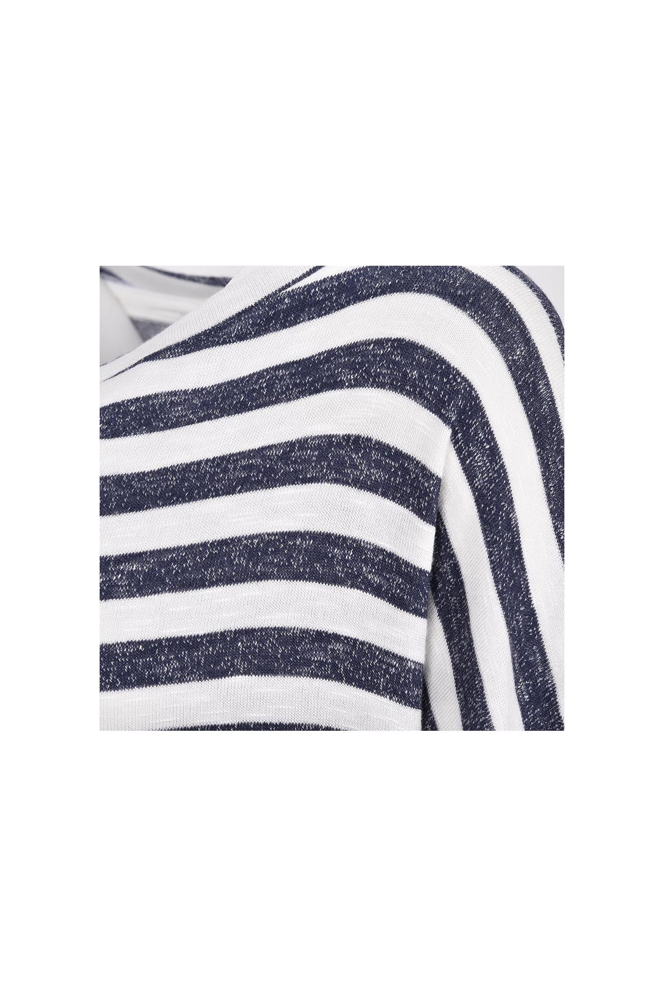 یقه قایقی آستین بلند کیمونو