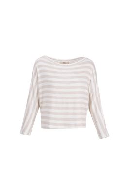 یقه قایقی آستین بلند کیمونو