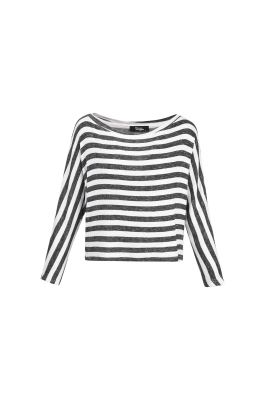 یقه قایقی آستین بلند کیمونو