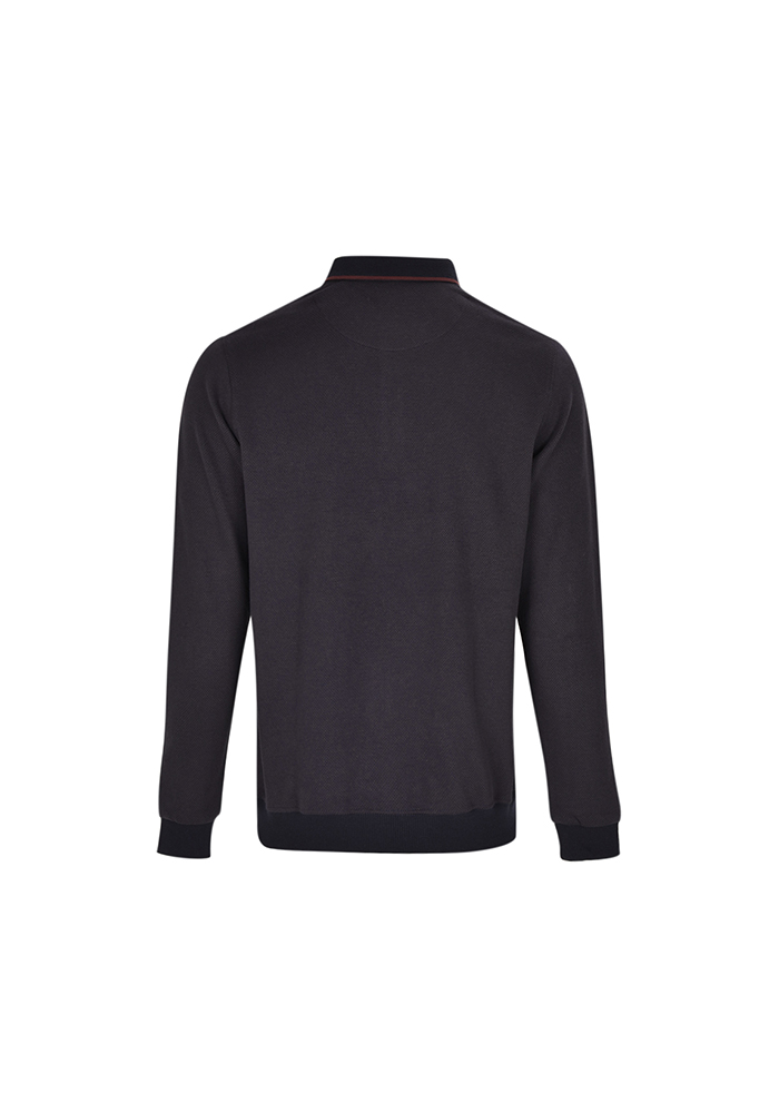 تی شرت آستین بلند یقه دار