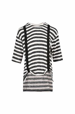 تی شرت زنانه بانددار