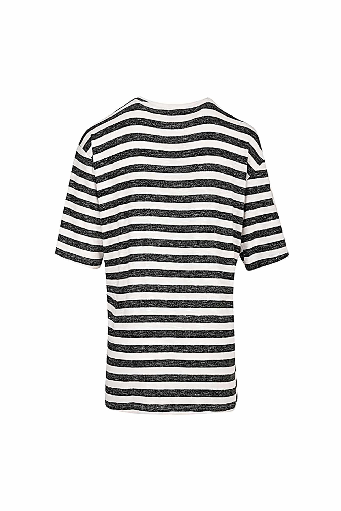 تی شرت زنانه بانددار