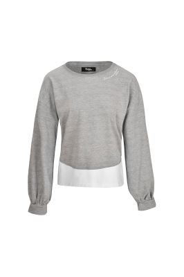 تی شرت آستین بلند زنانه دو تیکه